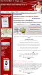 Mobile Screenshot of howtogetbackinshape.com